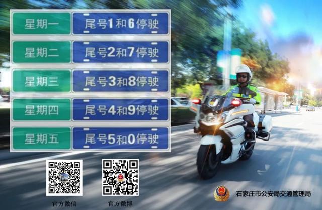石家庄六月限行规定更新通知