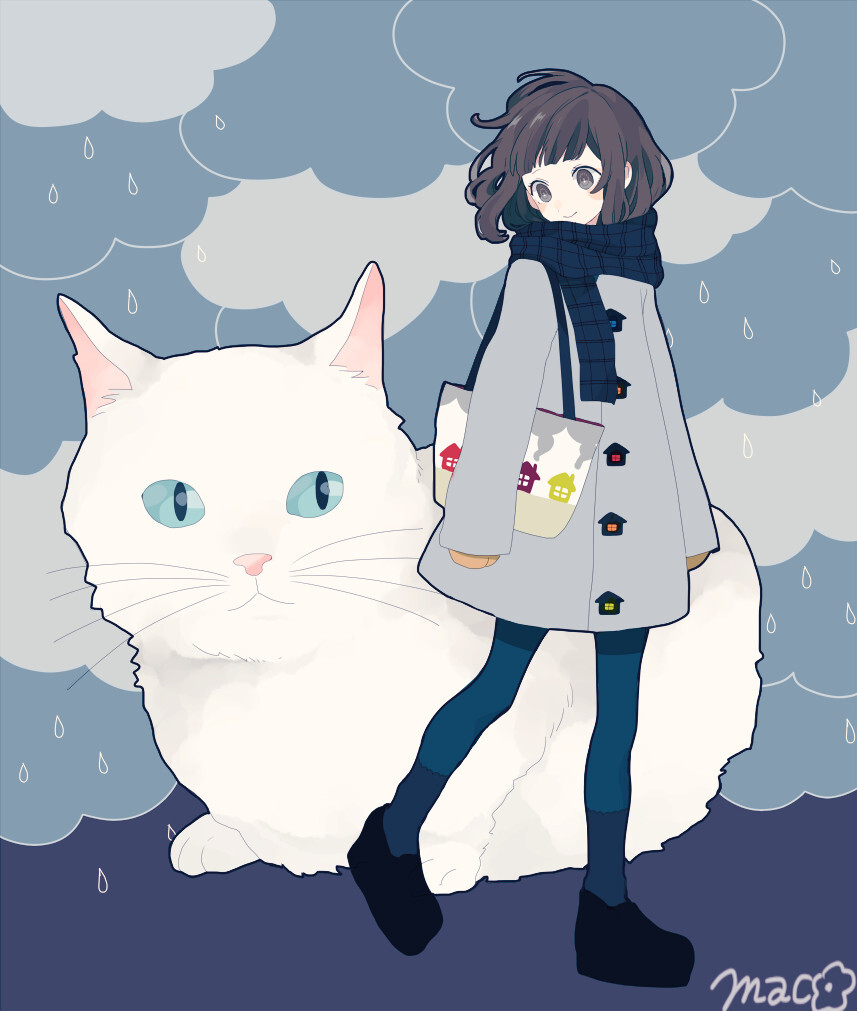 猫咪动漫人物，从二次元走进内心的温暖伙伴